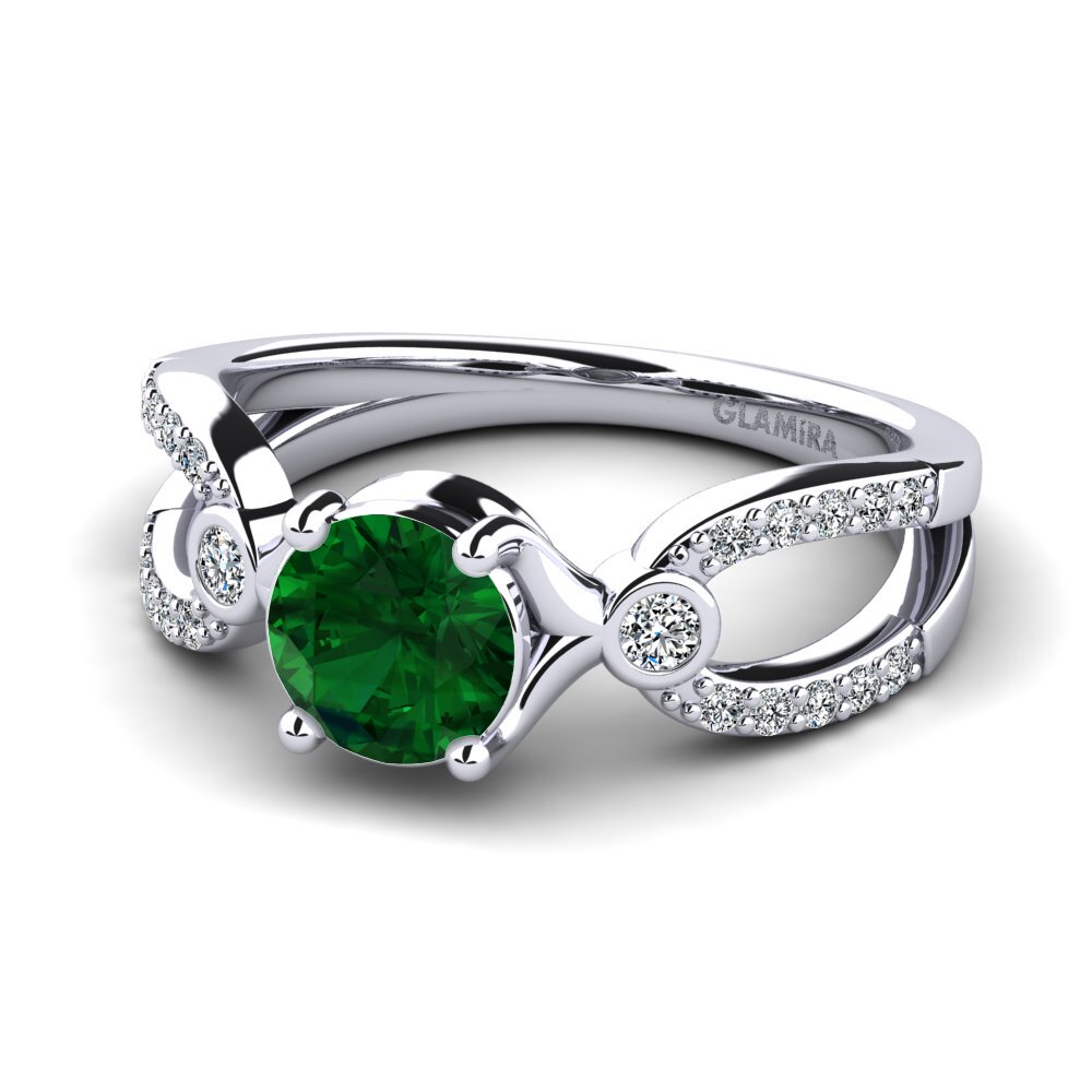Tsavorite Women's Ring Moolpira