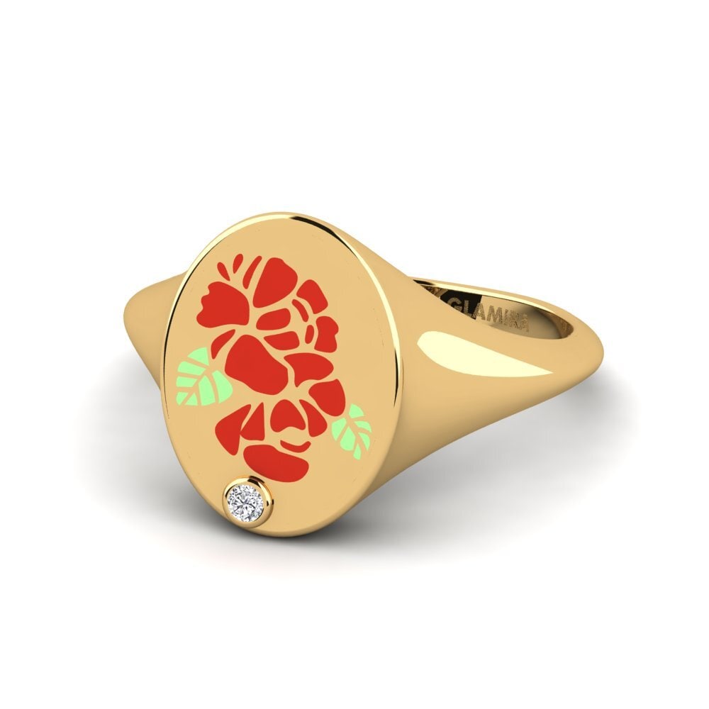 9ct Yellow Gold Ring Morta
