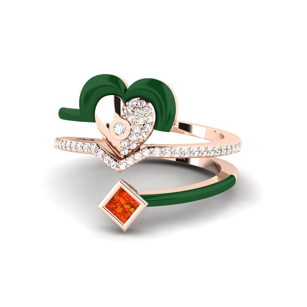 Rotgold 375 Ring Motley