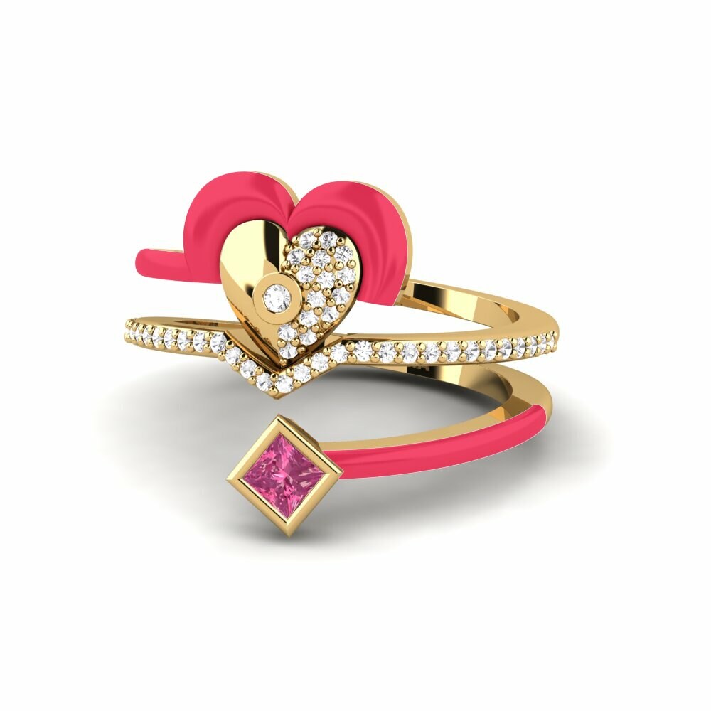 Tourmaline Rose Bague Motley