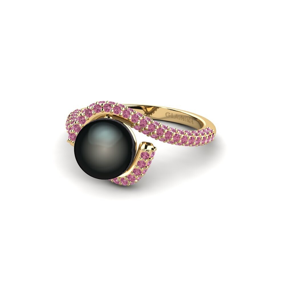 Granate Rhodolite Anillo Motong