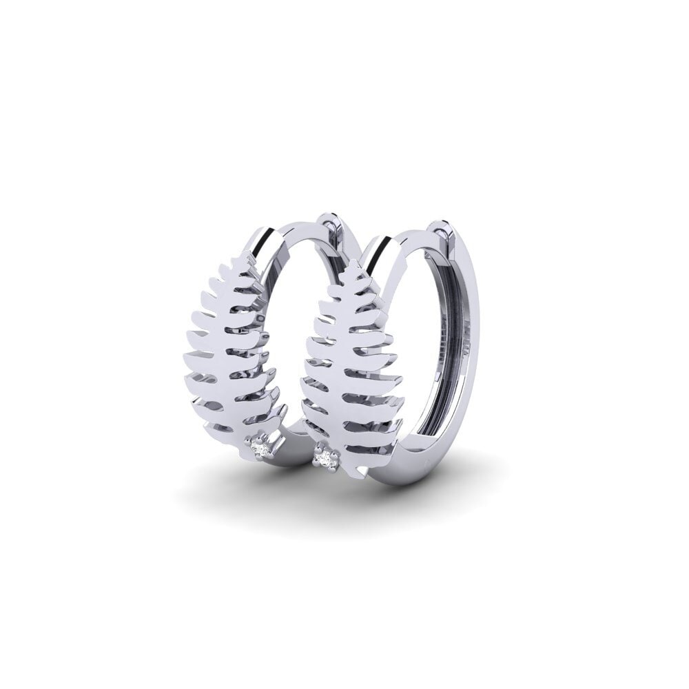 White Silver Women's Earring Mottola