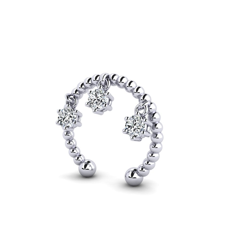Đá Zirconia Bông tai nữ Moua