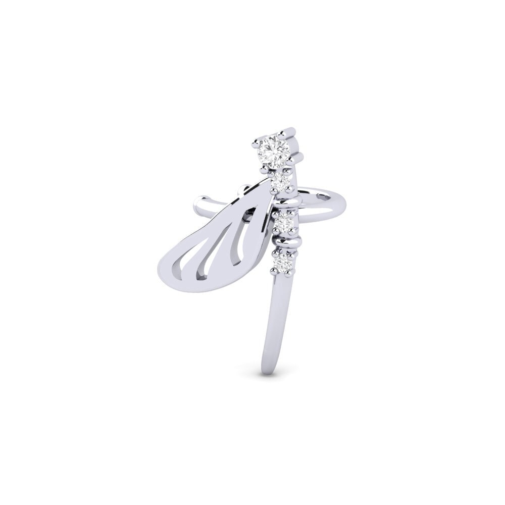 White Silver Women's Earring Mpaka