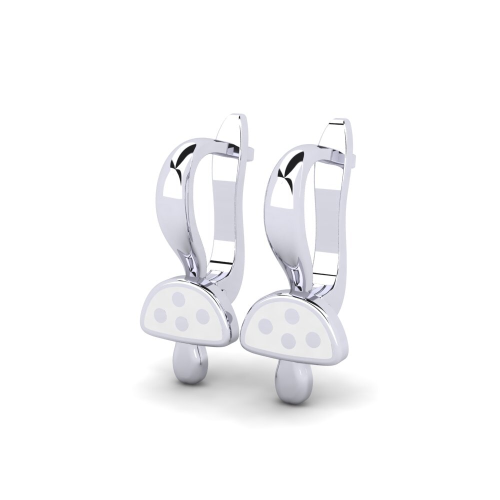 950 Platinum Kid's Earring Mshangao