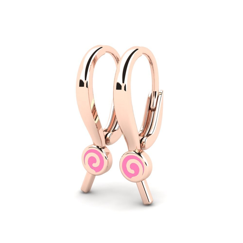 18ct Rose Gold Kid's Earring Mufajia