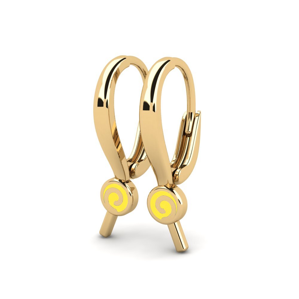 9ct Yellow Gold Kid's Earring Mufajia