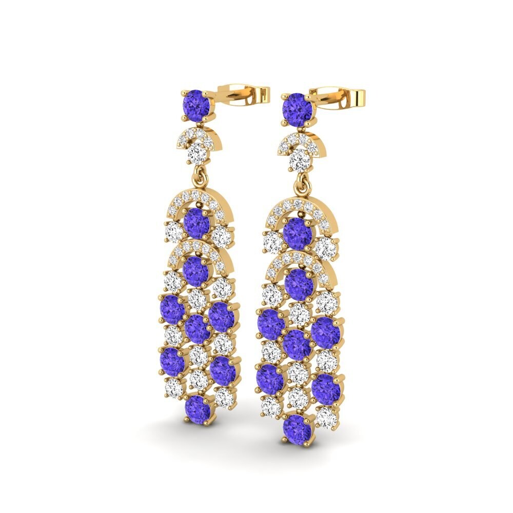Tanzanite Women's Earring Munos