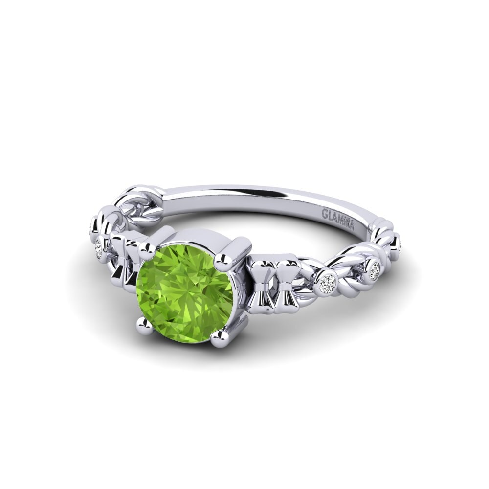 Peridoto Anillo de Mujer Murste