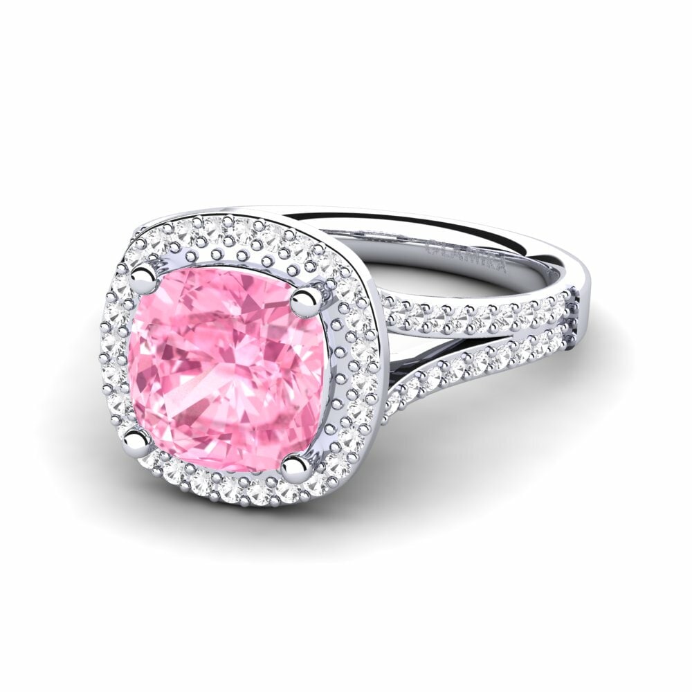Pink Sapphire Engagement Ring Mutinda