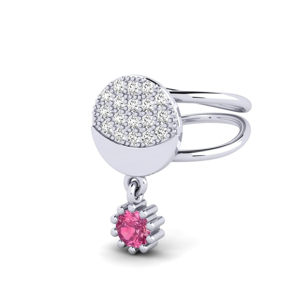 Pink Tourmaline Women's Earring Mutions