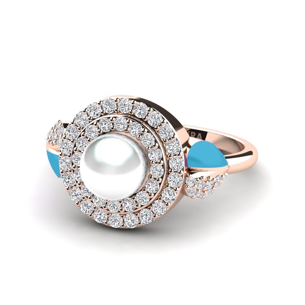18ct Rose Gold Ring Mysie