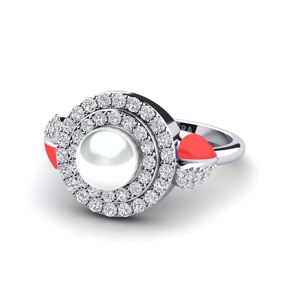 Weißgold 375 Ring Mysie