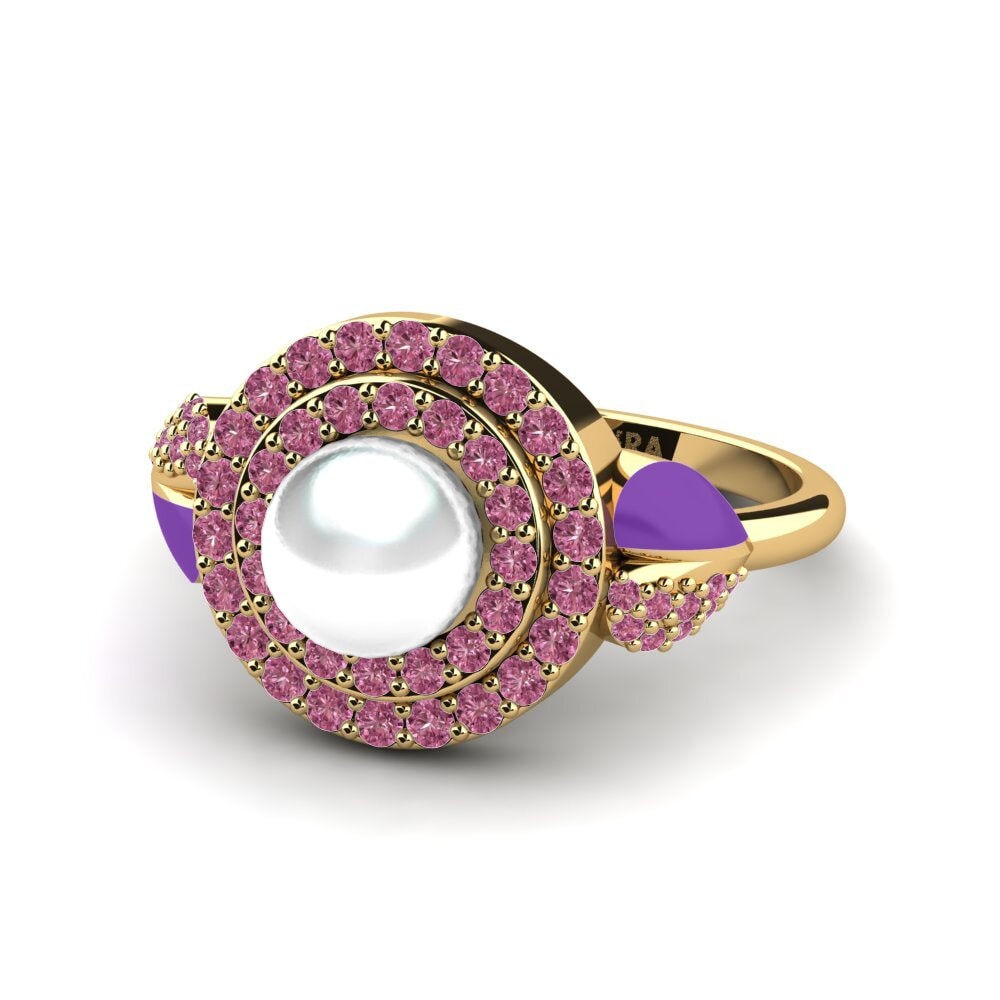 Granate Rhodolite Anillo Mysie