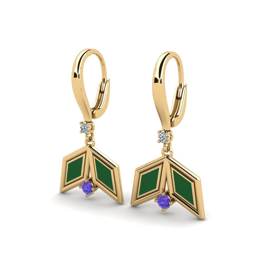 Tanzanite Women's Earring Nageur