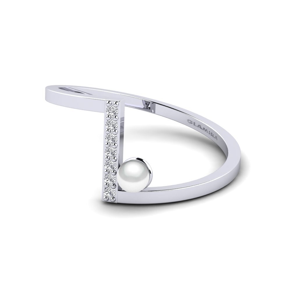 14k White Gold Ring Nahastu