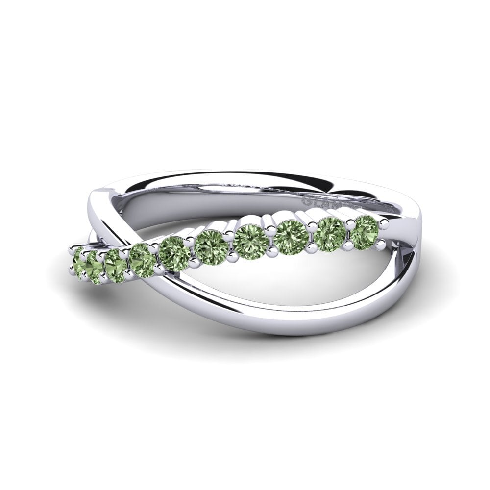 Green Diamond Ring Nancie