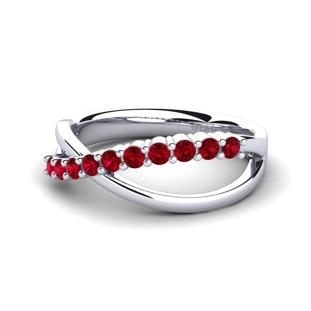 Circonita Roja Anillo Nancie
