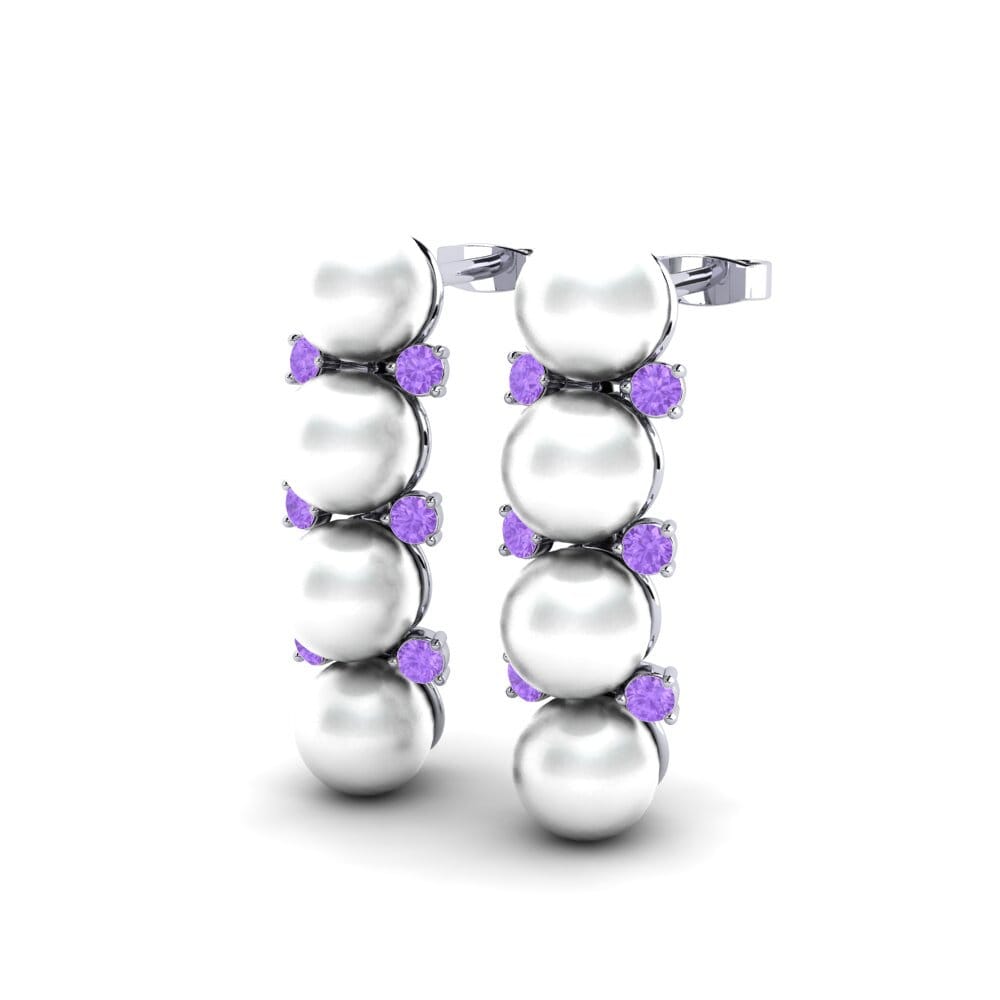 Amethyst Women's Earring Nandag