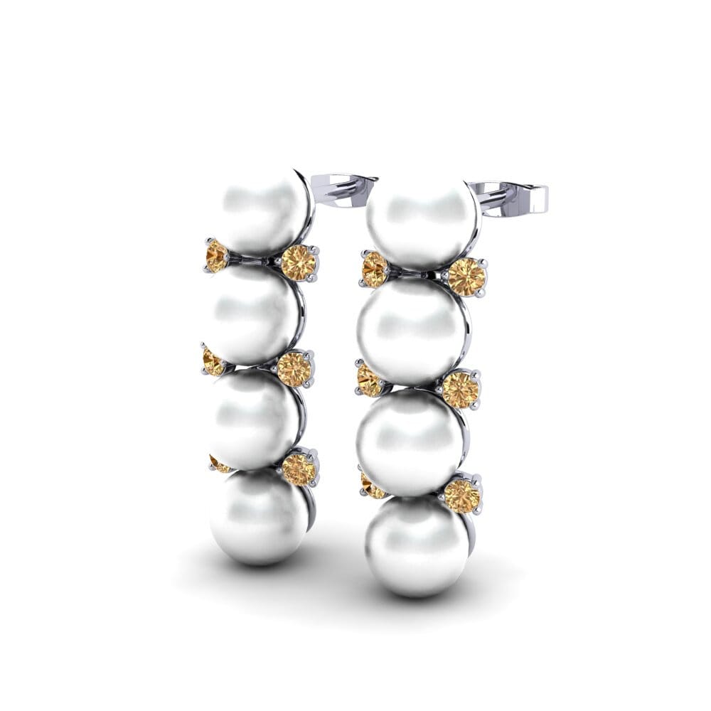 Brown Diamond Women's Earring Nandag