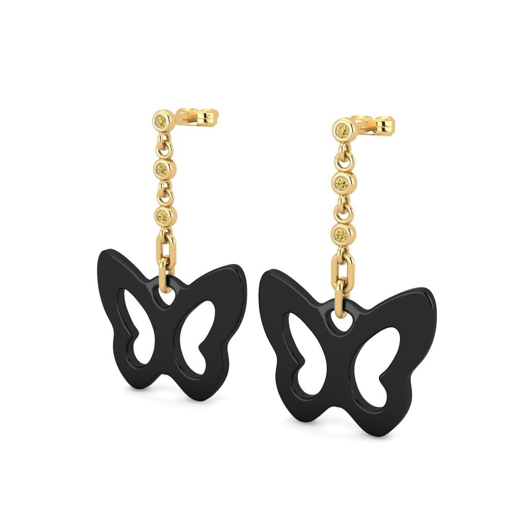 Yellow Diamond Women's Earring Nandita