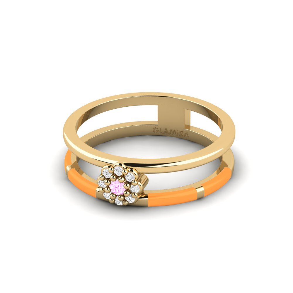 Rosa Saphir Ring Naragsak