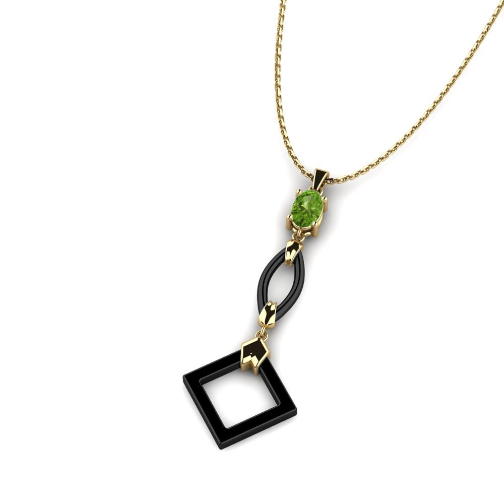 Peridoto Colgante de Mujer Naturas