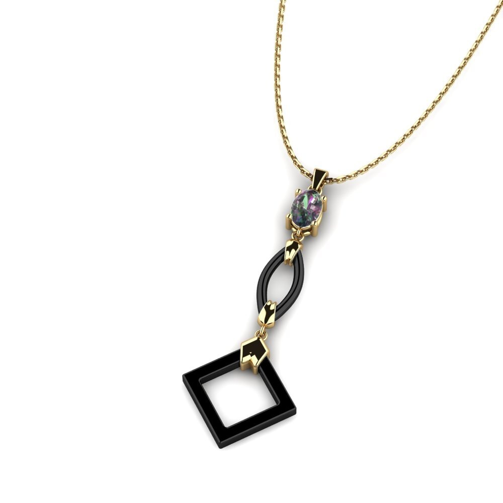 Mystic Topaz Women's Pendant Naturas