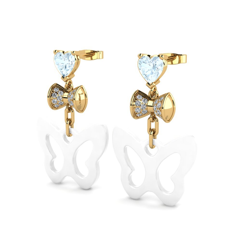 Aquamarine Women's Earring Nea