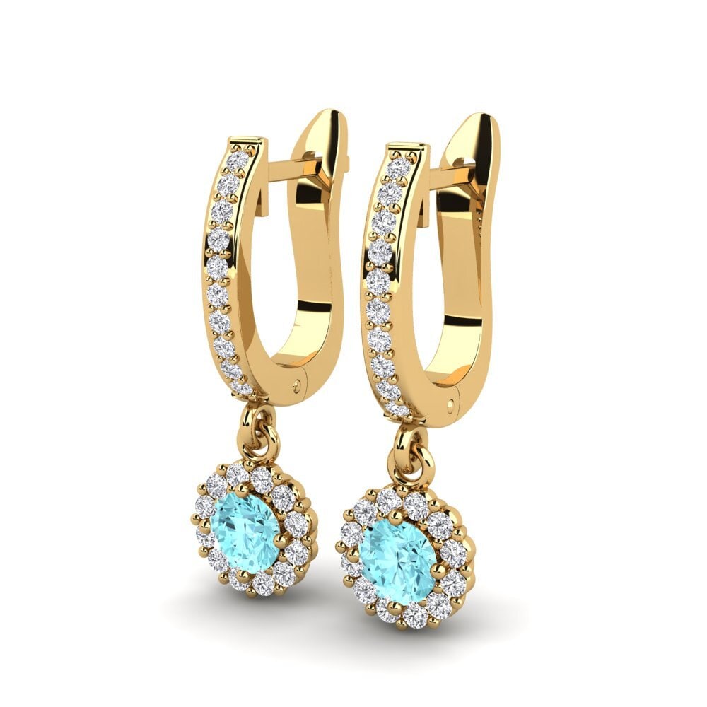 Aquamarine Women's Earring Necrolyte
