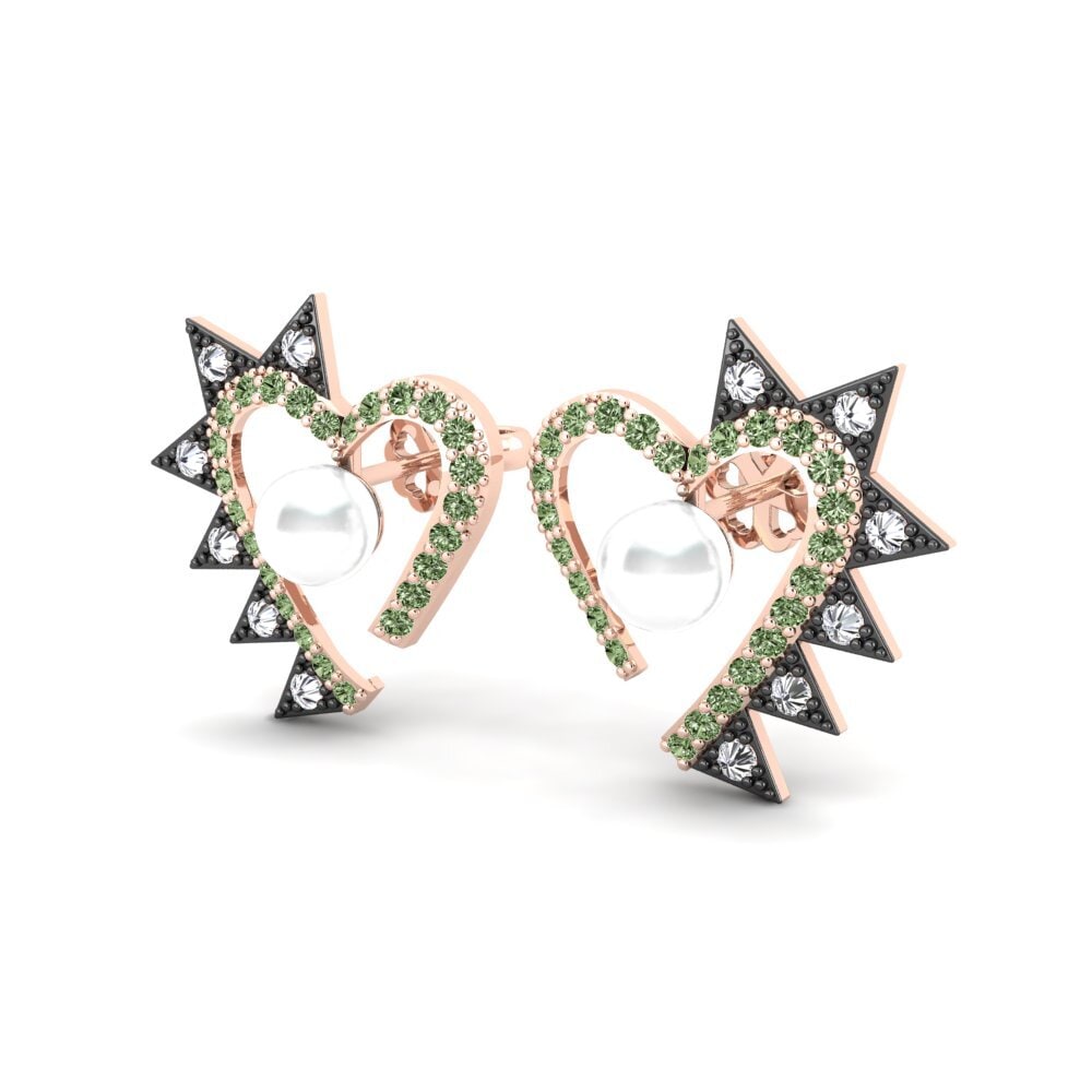 Green Diamond Women's Earring Needlove