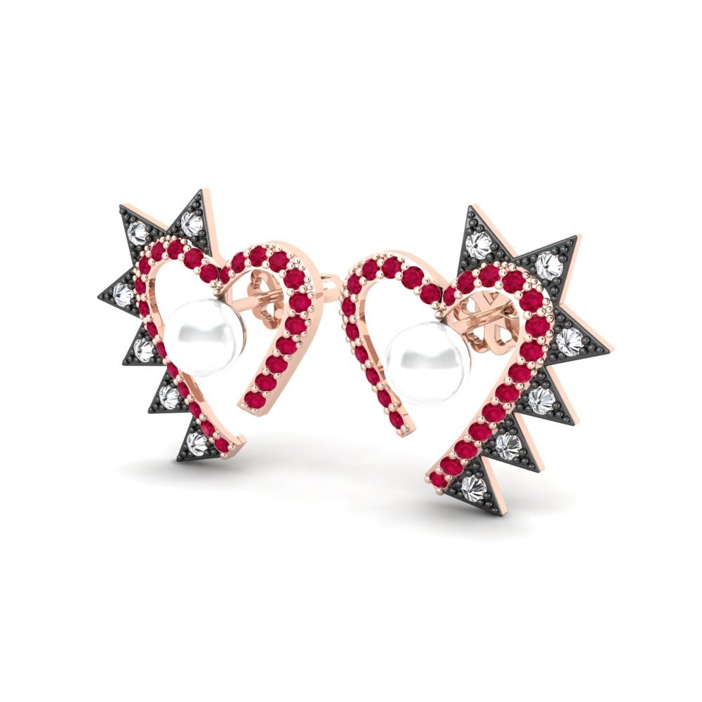 Ruby Women's Earring Needlove