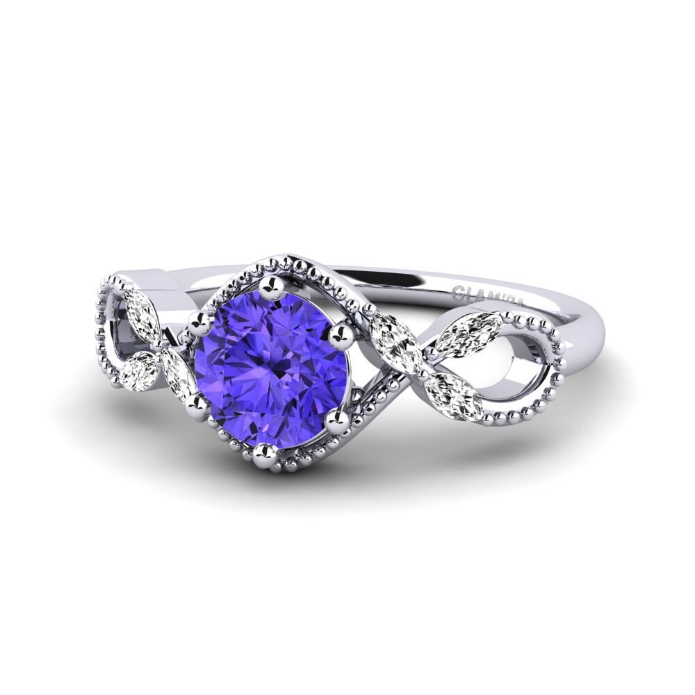 Tanzanita Anillo de Mujer Nelen