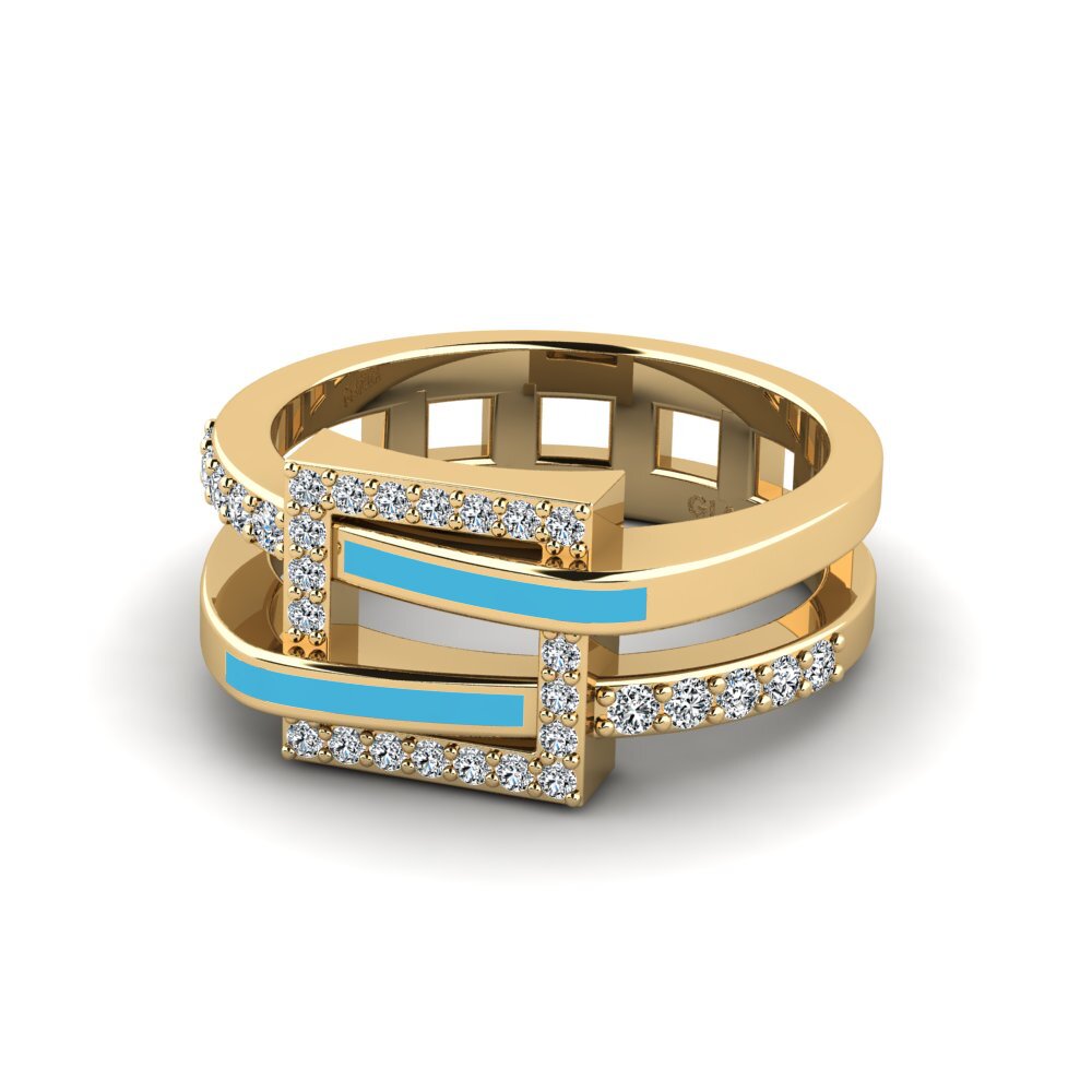 Gelbgold 750 Ring Nelifin