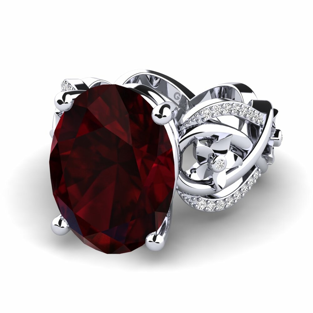 Garnet Ring Nella