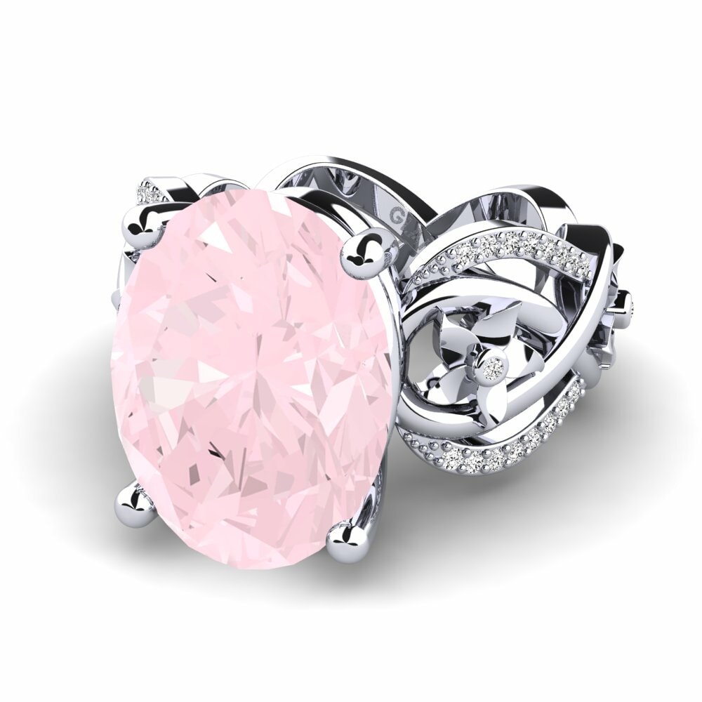 Rose Quartz Ring Nella