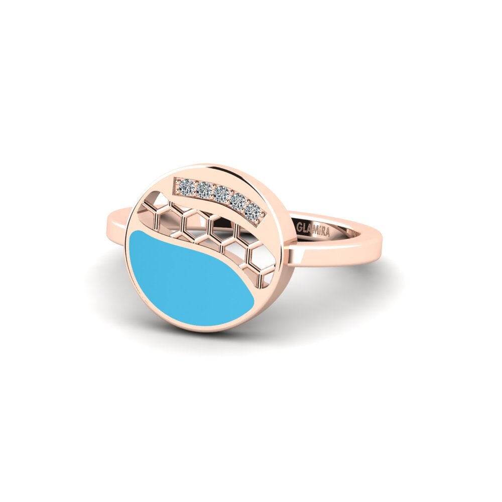 9ct Rose Gold Ring Nertando