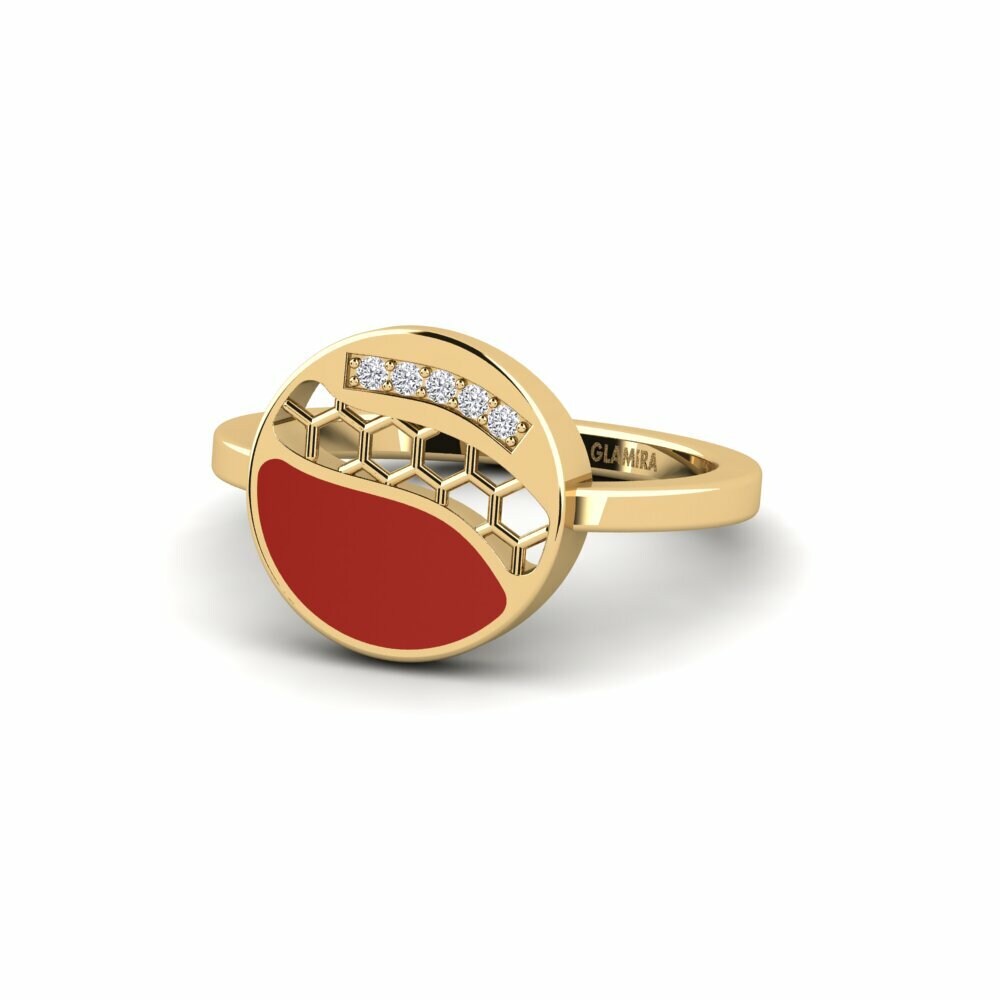 Diamant De Synthèse Bague Nertando
