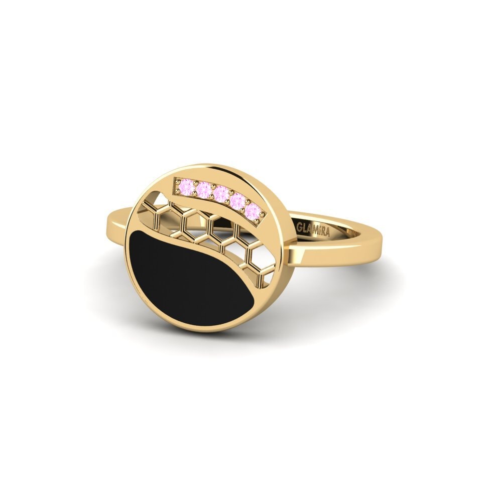 Zafiro Rosado Anillo Nertando