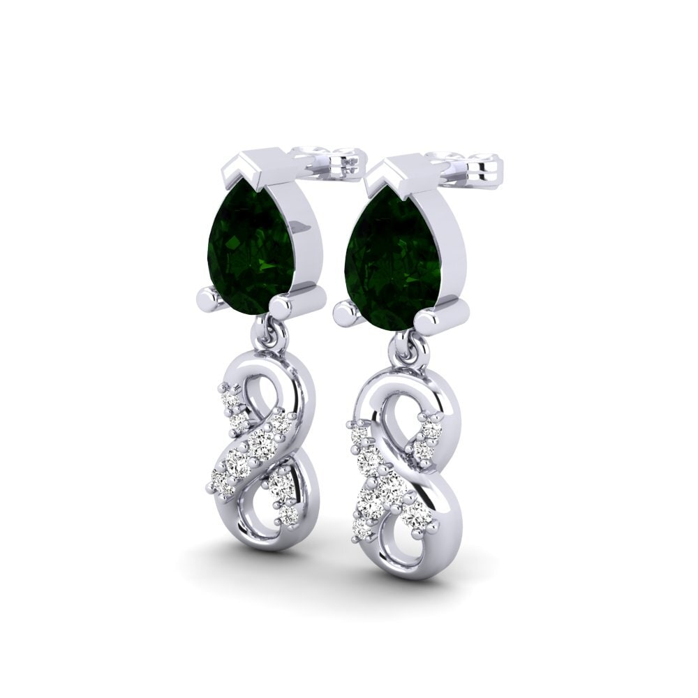 Green Tourmaline Women's Earring Nestlove B