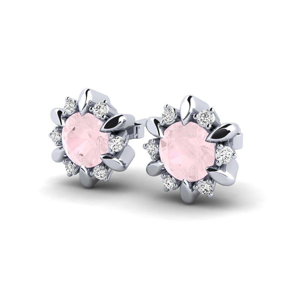 Rose Quartz Women's Earring Neta