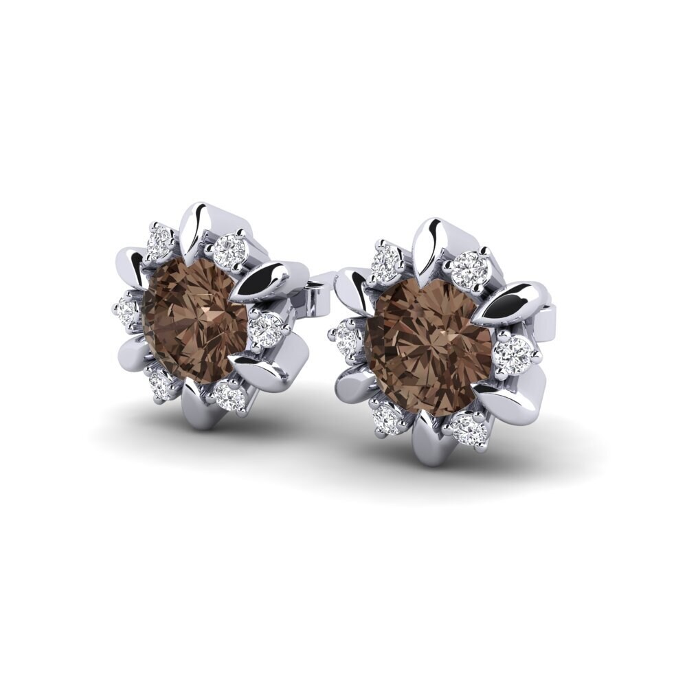 Smoky Quartz Women's Earring Neta