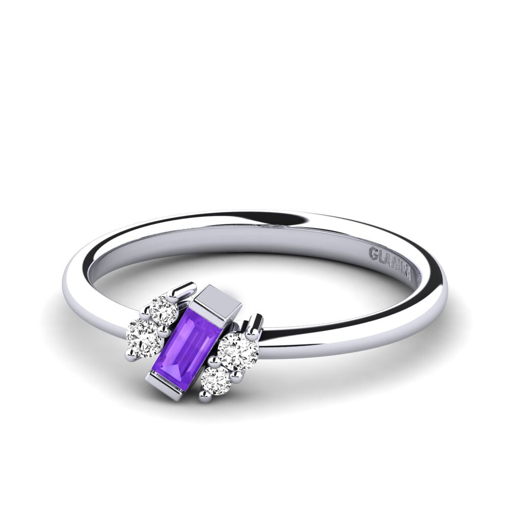 Amatista Anillo de Mujer Netanel