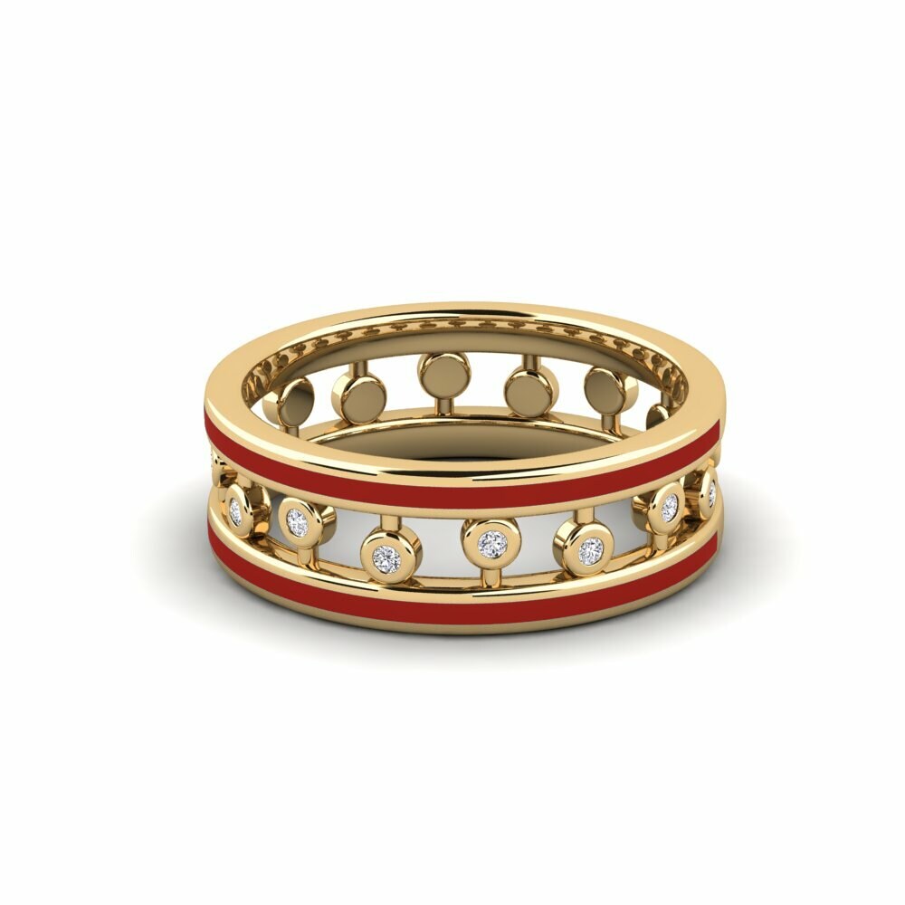 Diamant De Synthèse Bague Netros
