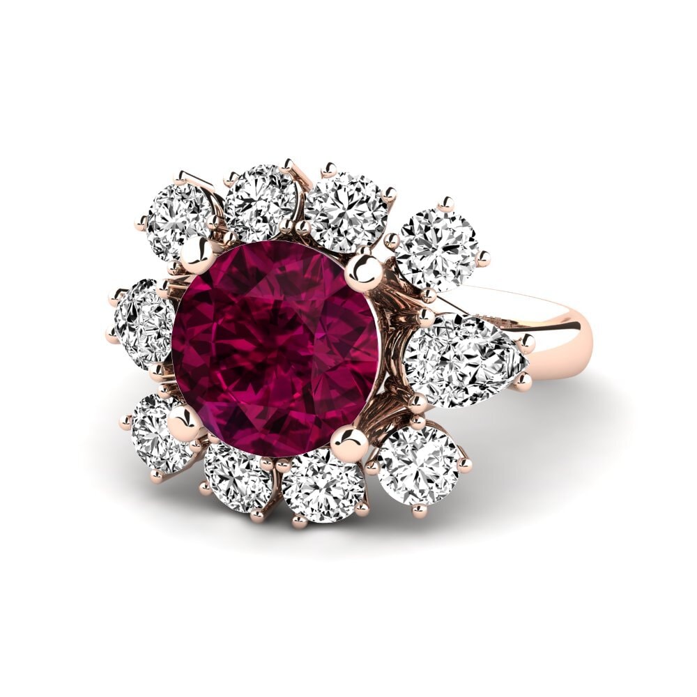 Rhodolite Garnet Engagement Ring Neuquen