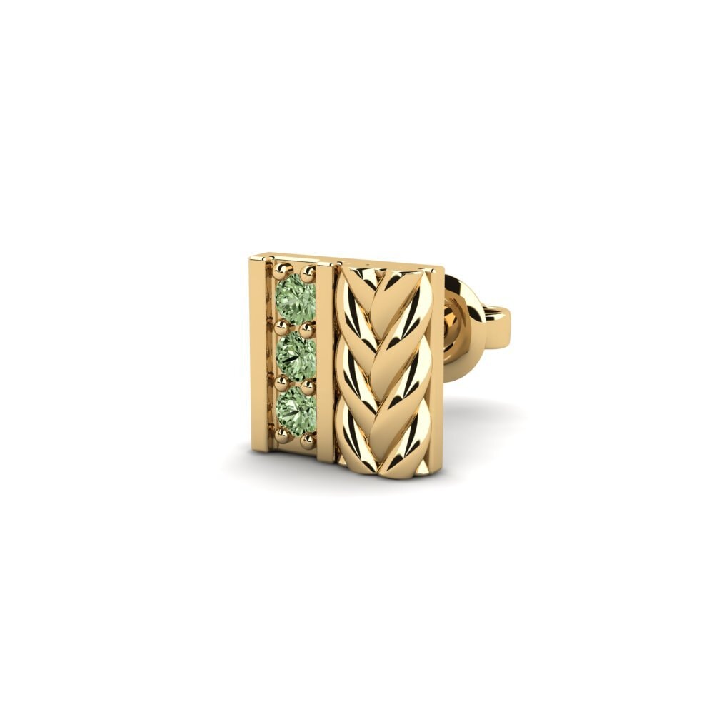 Diamante Verde Pendiente para hombre Nevers