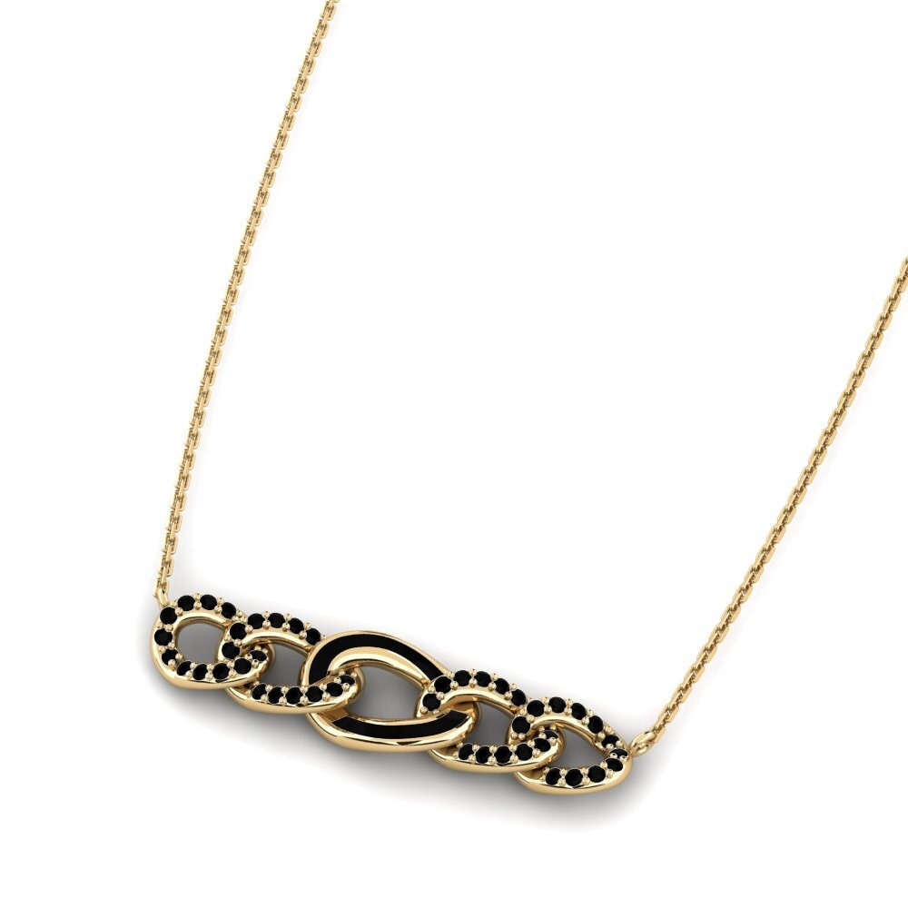 Black Onyx Women's Necklace Niat
