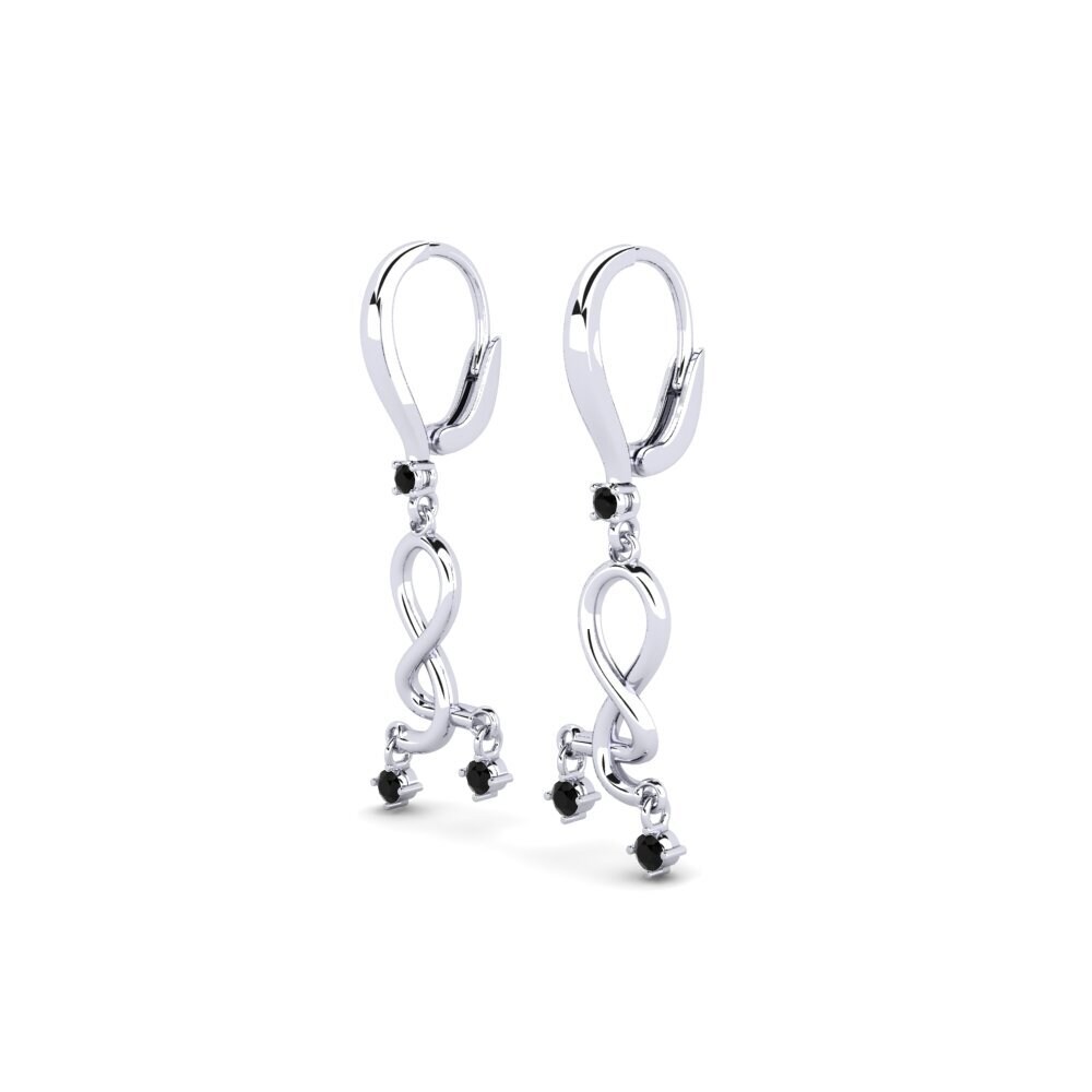 Black Sapphire Women's Earring Nicola