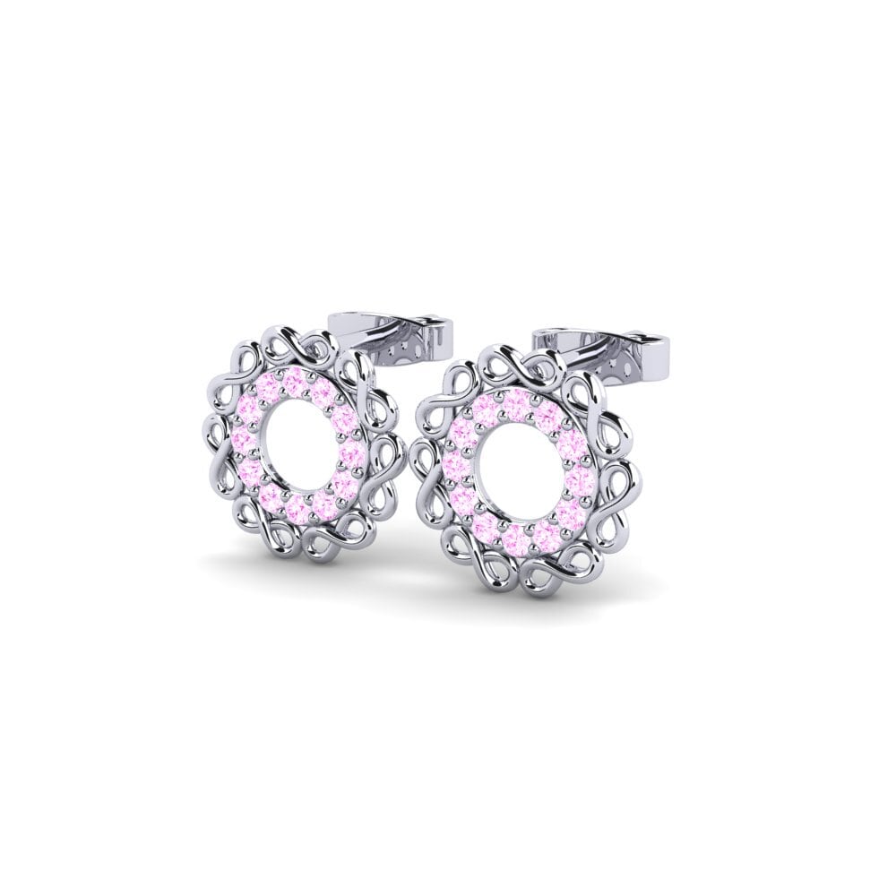 Pink Sapphire Women's Earring Nicte