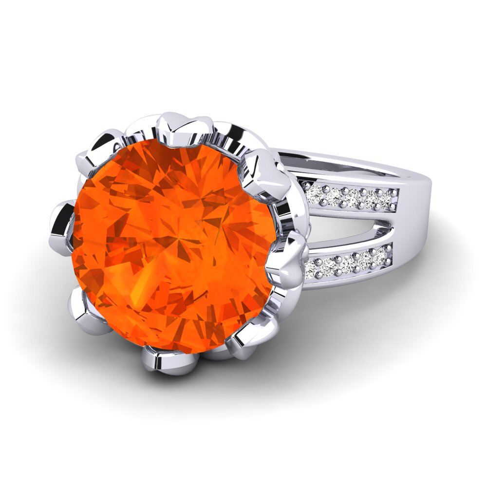 Fire-Opal Ring Nida
